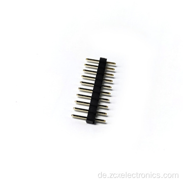 2,0 mm Einreihe männlicher Pin -Header -Stecker 180 °